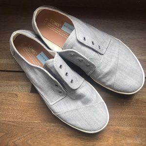 TOMS Slip-on Shoes in Grey